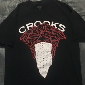 Crooks and Castles Polka Dot Bandana Medusa Size Large